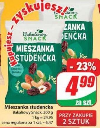 Dino Mieszanka studencka bakaliowy snack oferta