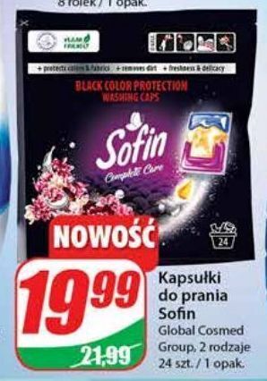 Dino Kapsułki do prania black color protection sofin complete care oferta