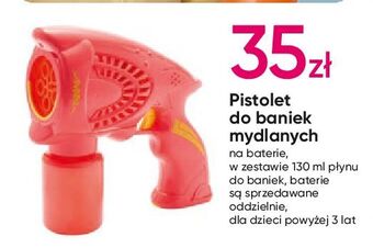 Pepco Pistolet do baniek mydlanych oferta