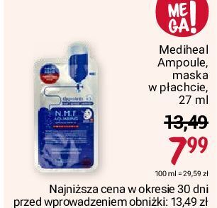 Rossmann Maseczka i.p.i. maska-ampułka wybielająco-odmładzająca mediheal oferta