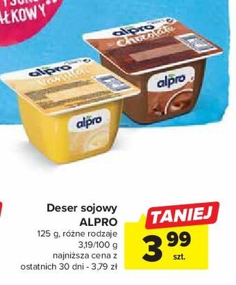 Carrefour Deser o smaku czekoladowym alpro oferta