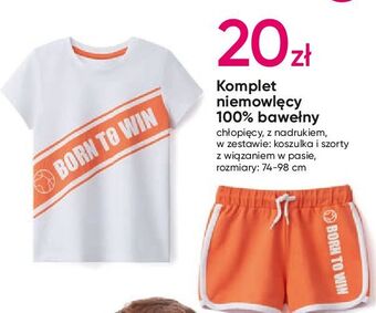 Pepco Komplet niemowlęcy romz. 74-98 oferta