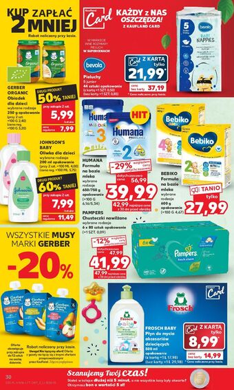 Kaufland Pieluchy dla dzieci junior bevola baby oferta