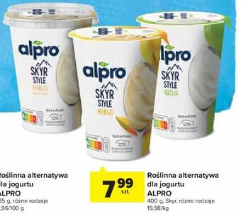 Carrefour Jogurt mango alpro skyr style oferta