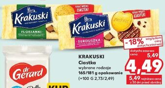 Kaufland Ciastka krakuski serduszka oferta