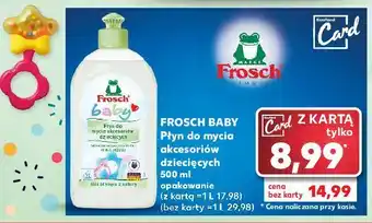 Kaufland Płyn do mycia akcesoriów dziecięcych frosch baby oferta