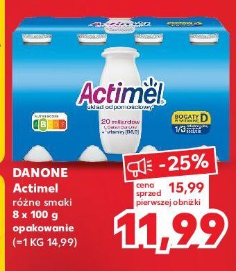 Kaufland Jogurt classic danone actimel oferta