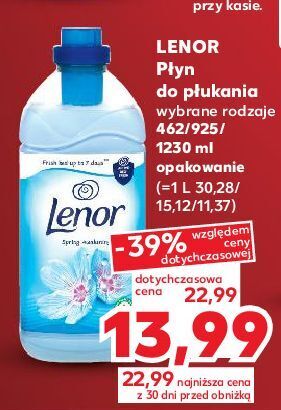 Kaufland Płyn do płukania spring awakening lenor classic oferta