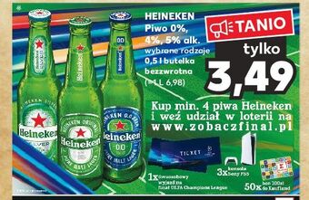 Piwo heineken 0.0%