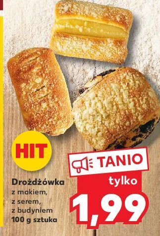 Kaufland Drożdżówka z serem oferta