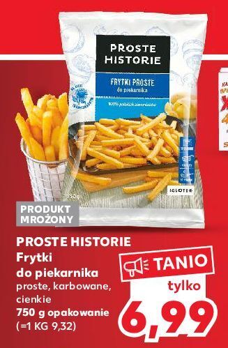 Kaufland Frytki cienkie iglotex proste historie oferta