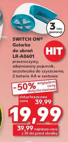 Kaufland Golarka do ubrań lr-a0601 switch on oferta