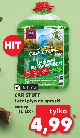 Kaufland Letni płyn do spryskiwaczy car stuff oferta