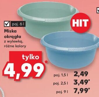 Kaufland Miska okrągła 6 l oferta