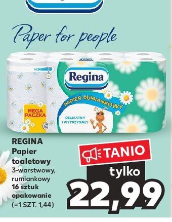 Kaufland Papier toaletowy rumiankowy regina oferta