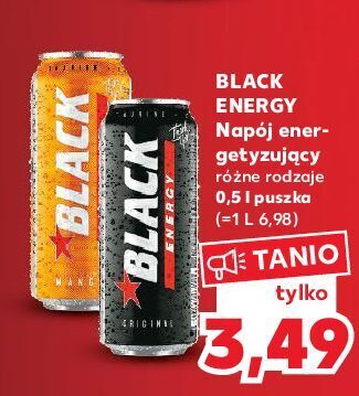 Kaufland Napój energetyczny classic black energy oferta