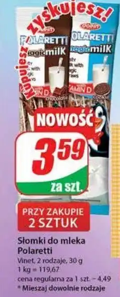 Dino Słomka do mleka czekoladowa oferta