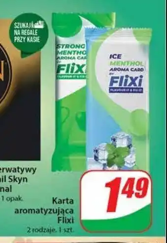 Dino Karta aromatyzująca strong menthol oferta