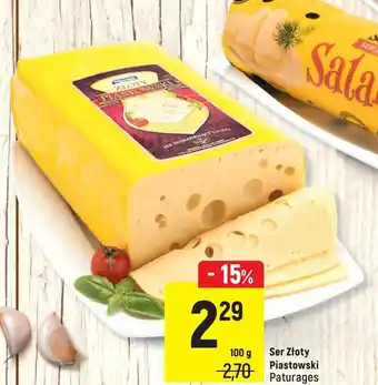 Intermarche Ser złoty Piastowski 100g oferta