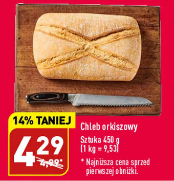 ALDI Chleb orkiszowy 450g oferta