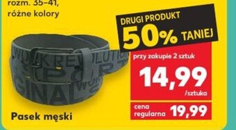 Kaufland Pasek męski oferta