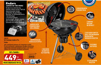 ALDI Enders grill kulowy Caldera Pro oferta