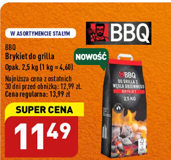 ALDI BBQ brykiet do grilla 2.5kg oferta