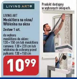 ALDI Moskitiera na okno 130 x 150 cm oferta