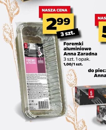 Netto Foremki aluminiowe Anna Zaradna 3sztuki oferta