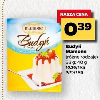 Budyń Mamone 38-40g