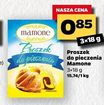 Proszek do pieczenia Mamone 3x18g