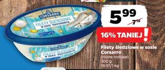Netto Filety śledziowe w sosie corsarro oferta