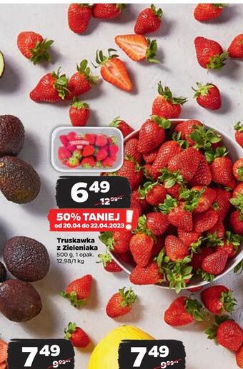 Netto Truskawka z zieleniaka oferta