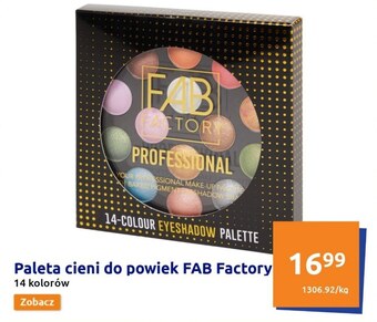 Action Paleta cieni fab factory oferta