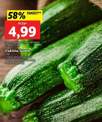 Lidl Cukinia oferta