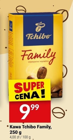 Twój Market Tchibo family kawa palona mielona 250 g oferta