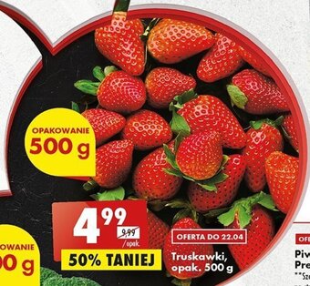 Biedronka Truskawki 500g oferta