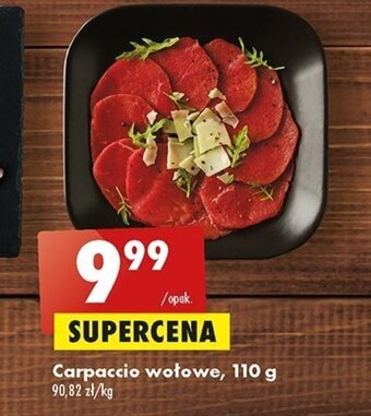 Biedronka Carpaccio wołowe 110g oferta