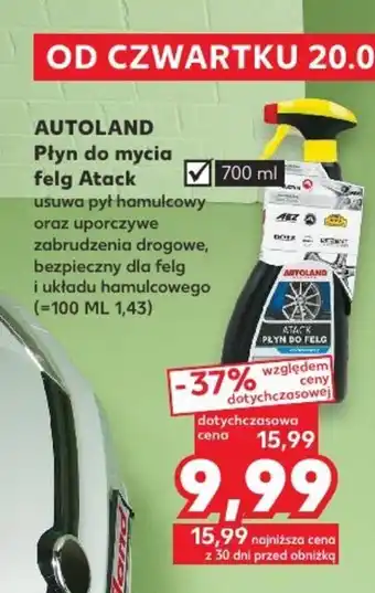 Kaufland Autoland Płyn do mycia felg 700ml oferta