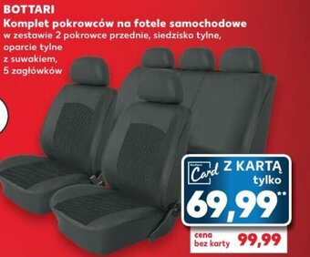 Kaufland Bottari Komplet pokrowców na fotele samochodowe oferta