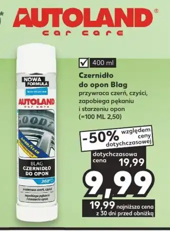 Kaufland Autoland Czernidło do opon 400ml oferta