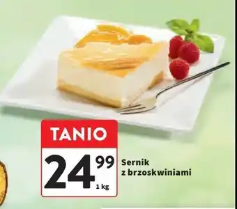 Intermarche Sernik z brzoskwinią oferta