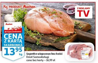 Auchan Łopatka wieprzowa bez kości oferta