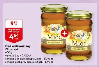 Auchan Miod wielokwiatowy oferta