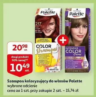 Auchan Szampon do koloryzacji włosów mahoń 217 oferta