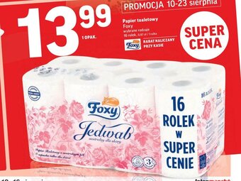 Intermarche Papier toaletowy Foxy 16 rolek oferta