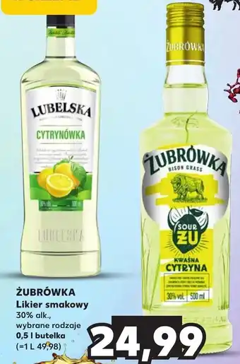 Kaufland Żubrówka Likier smakowy 30% alk. 0,5l oferta