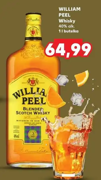 Kaufland William Peel Whiski 40% alk. 1l oferta