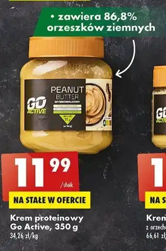 Biedronka Go Active Krem proteinowy 350g oferta