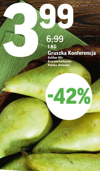 Intermarche Gruszka konferencja 1kg oferta